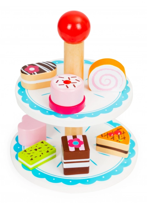 Houten taartset Ecotoys