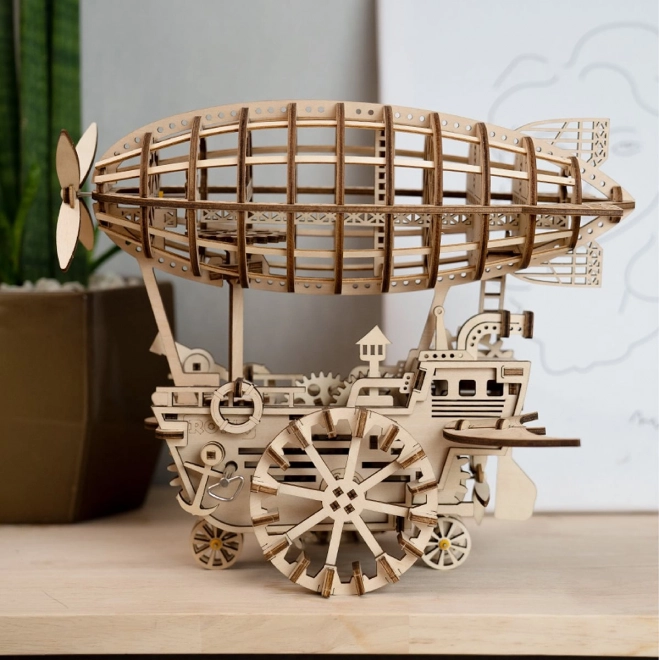Luchtschip - 3D houten bouwpakket