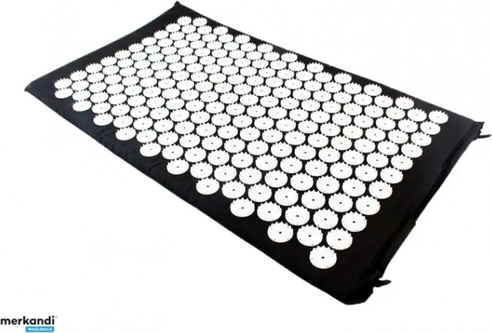 Acupressuurmat XXL – zwart