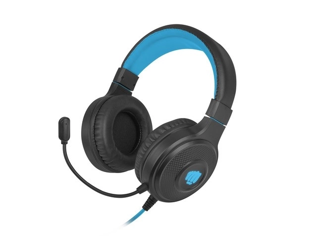 Gaming-Kopfhörer Warhawk RGB Schwarz-Blau