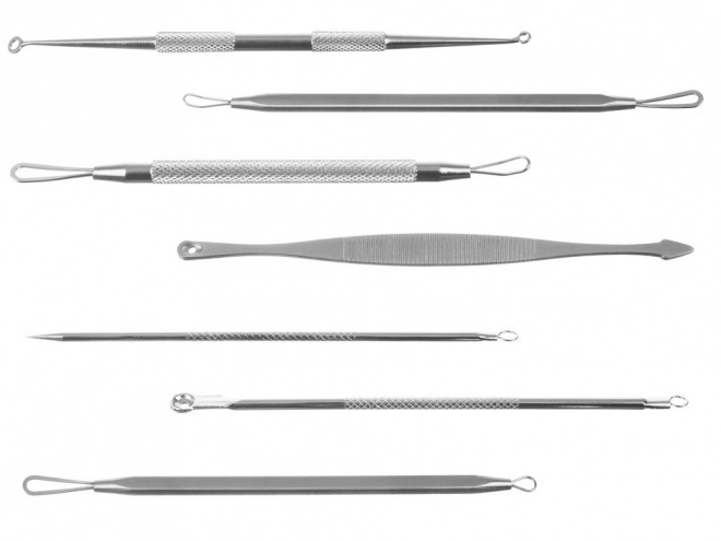 Set gereedschap voor het verwijderen van mee-eters – 7 stuks in etui