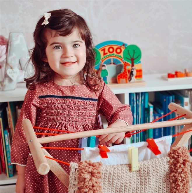 Houten droogrek voor wasgoed Bigjigs Toys