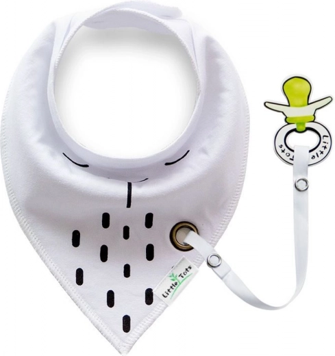 Integrated pacifier holder