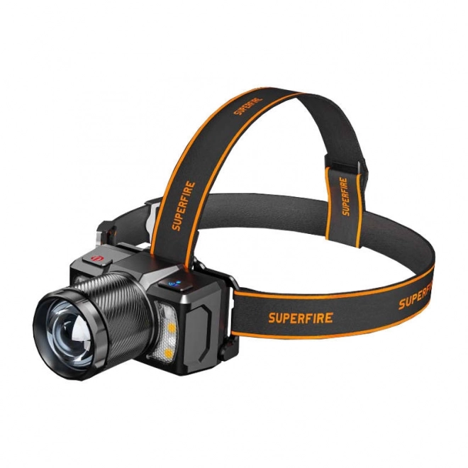 Lampe frontale Superfire 700 lm avec USB-C