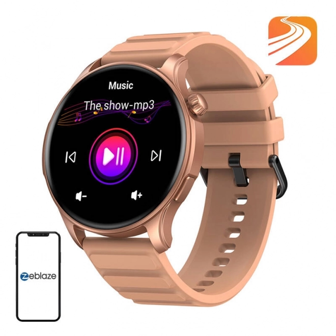 Slimme horloge Zeblaze Btalk 3 Pro roze