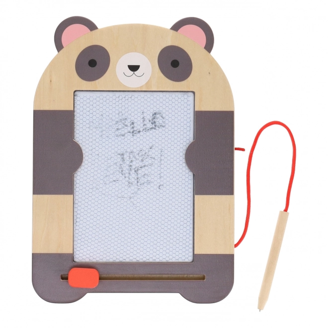 Petit Collage Magnetisch tekenbord panda