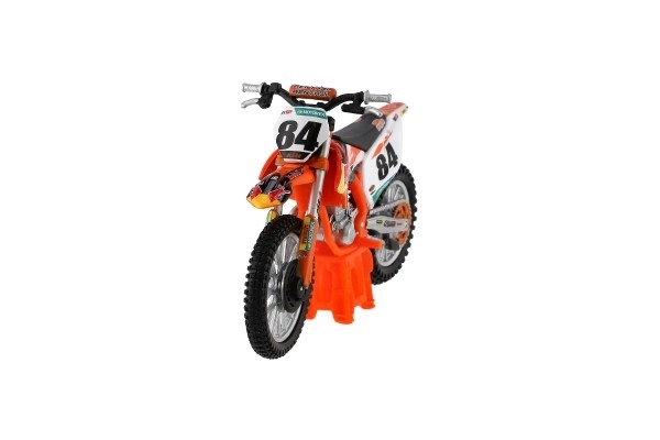 Motorfiets replica KTM 450 SX-F Factory Edition 2018 van Bburago