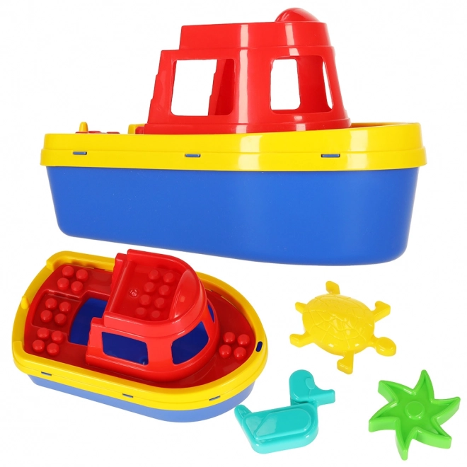 Boot met vormpjes
