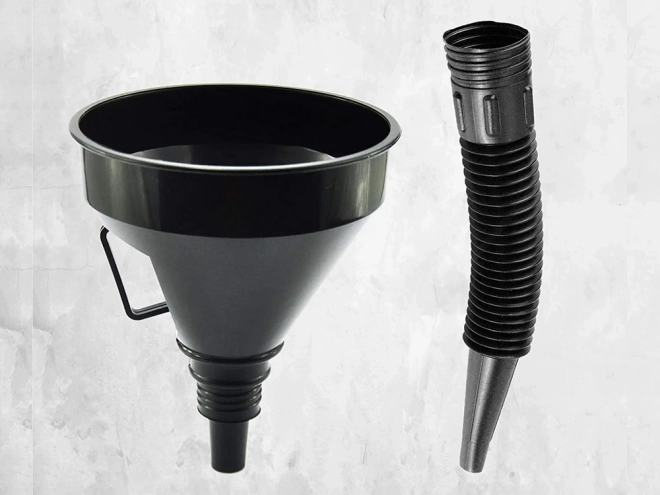 Large Fuel Funnel with Strainer