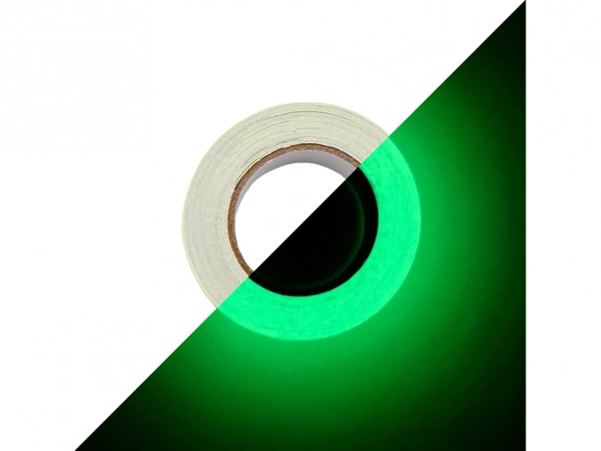 Fluorescerende tape die in het donker licht geeft 3 m