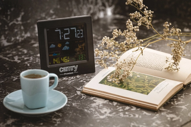 Station Météo Numérique Camry avec Hygromètre et Thermomètre