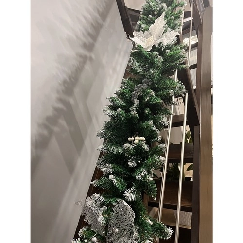 Kerstguirlande / decoratie 2,7 m HQ Ruhhy 22326