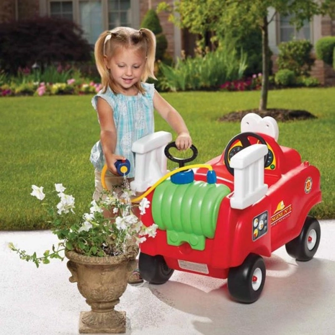 Little Tikes brandweerauto met waterspuit