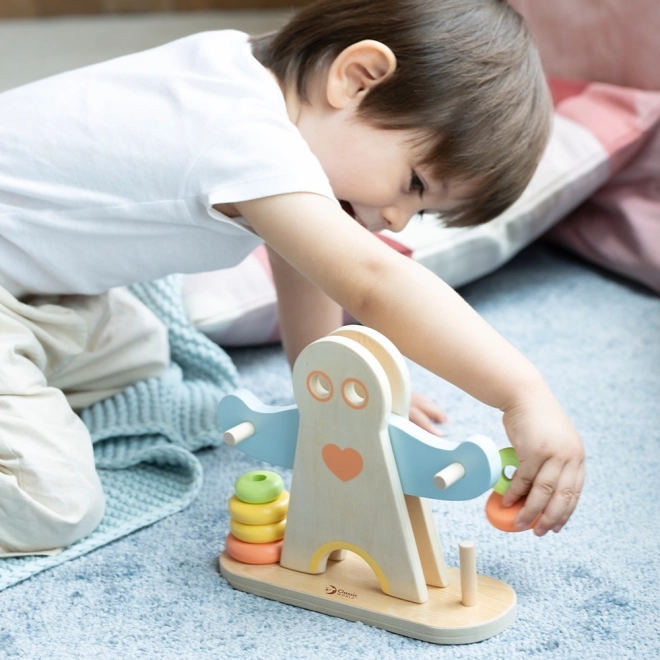 Houten puzzel - Herkules gewichten