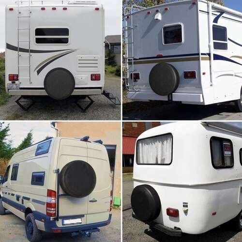 Universal Wheel Covers for Vehicles 17-20 Inches Set of 4
