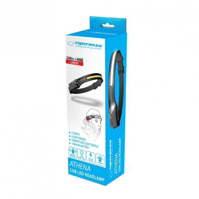 Rechargeable LED Headlamp Esperanza Athena
