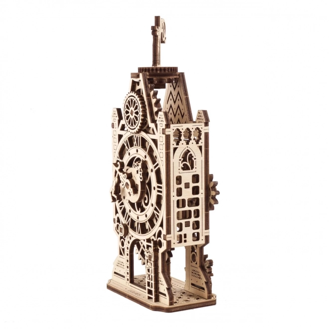 Puzzle mécanique en bois 3D Ugears Tour de l'Horloge