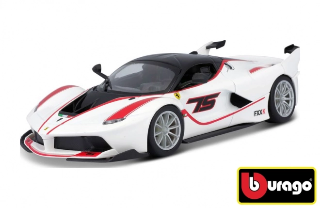 Bburago 1:24 Ferrari Racing FXX K Blanc