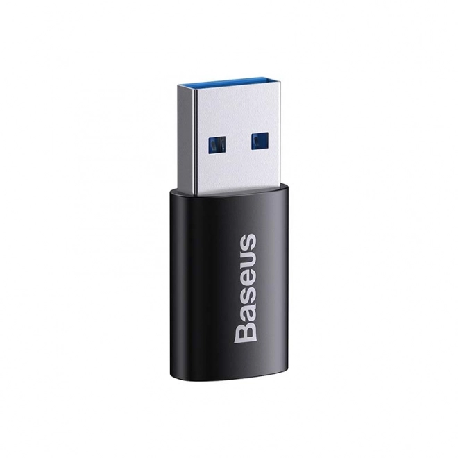 Adapter Baseus USB-A naar USB-C – Zwart