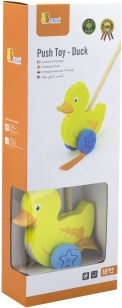 Wooden Push Toy Duckling Viga