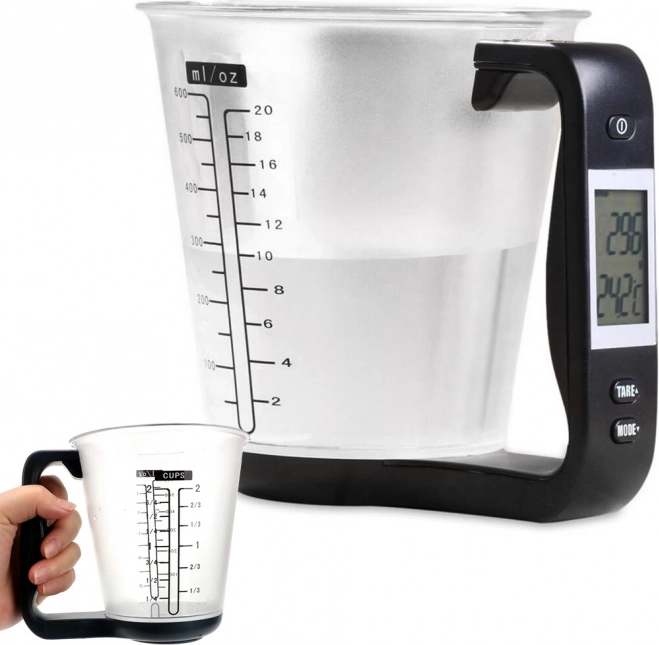 Balance de cuisine numérique avec écran LCD
