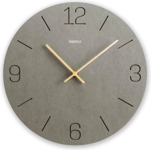 Wandklok Crete 30 cm antraciet