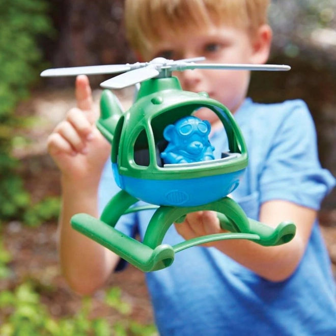 Green Toys helikopter blauw