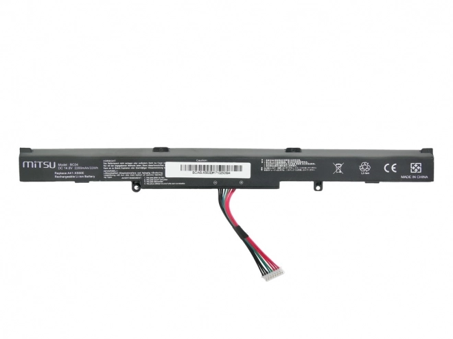batterij voor Asus A550E, K550E 2200 mAh (33 Wh) 14.4 - 14.8 V