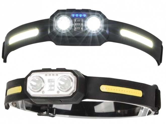 Hoofdlamp met LED-sensor