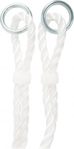 Duurzame touwen met metalen ringen