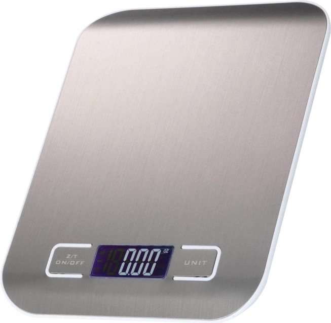 Balance de cuisine électronique précise 5 kg / 1 g avec écran LCD en acier