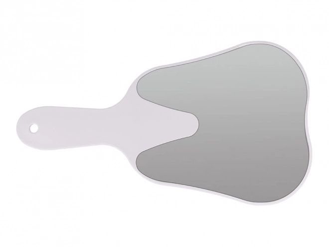 Cosmetische spiegel in de vorm van een tand