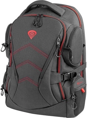 Sac à dos gaming Genesis Pallad 550 pour ordinateurs portables 15,6–17,3, noir