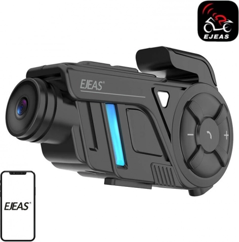 Motorcycle Intercom with Camera EJEAS