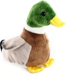 Canard en peluche sonore 16 cm