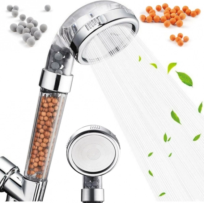 Showerhead with Tourmaline Filter