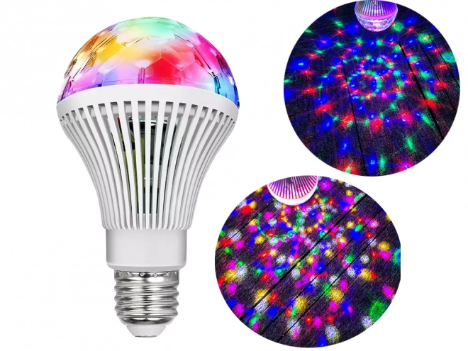 LED roterende discobal E27