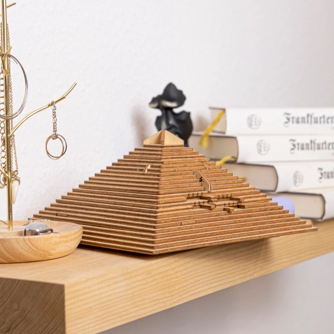 EscapeWelt Holz-Puzzle-Pyramide