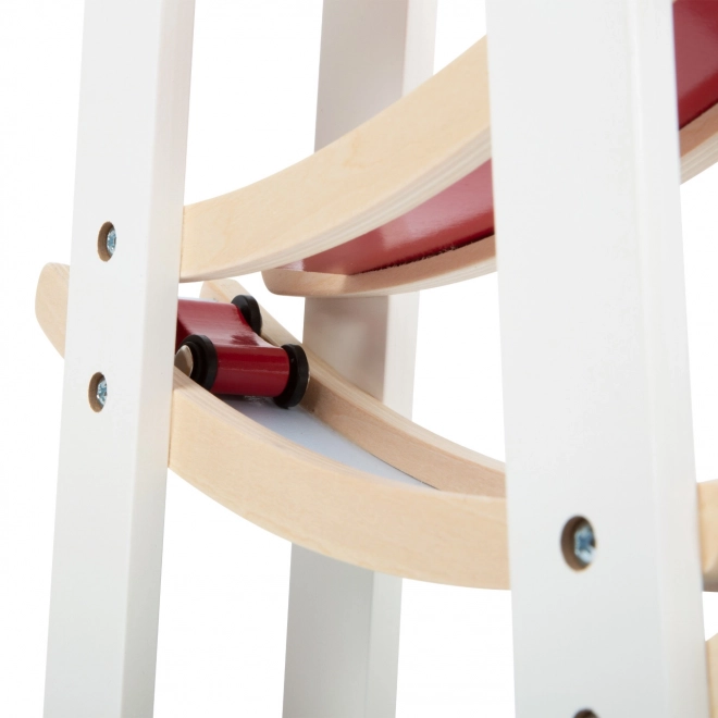 Houten kaskader racebaan