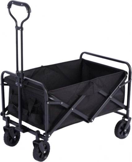 Poignée télescopique et 4 roues stables