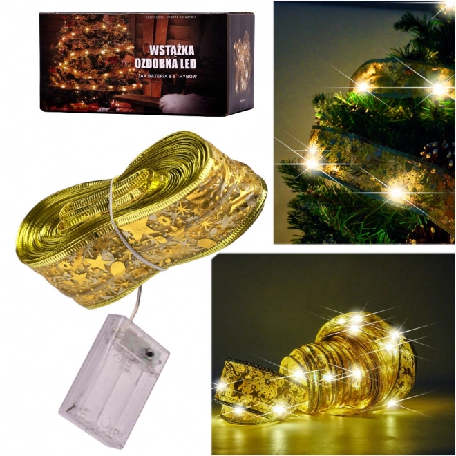 Verlichte LED-lint voor kerstboom
