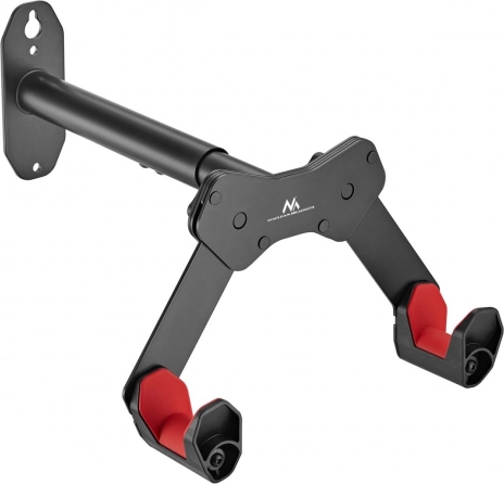 Adjustable wall-mounted bike holder
