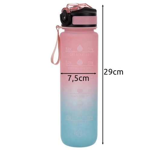 Motivations-Wasserflasche 1L Trizand