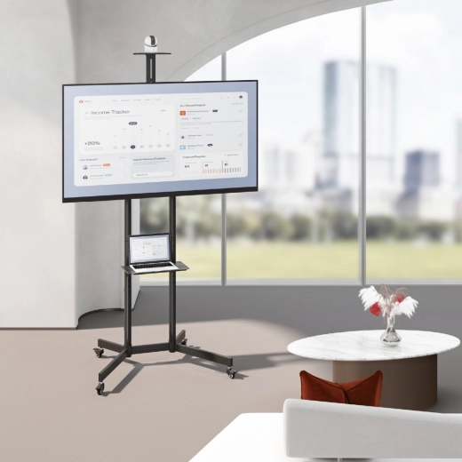 Two practical shelves: devices and camera