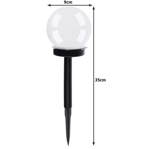 Solar Gartenlampen Set - Kugel
