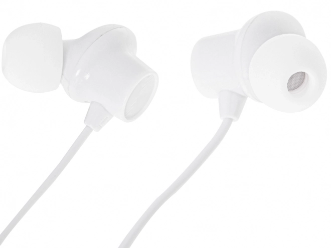 Witte bedrade oordopjes met microfoon type c EP42
