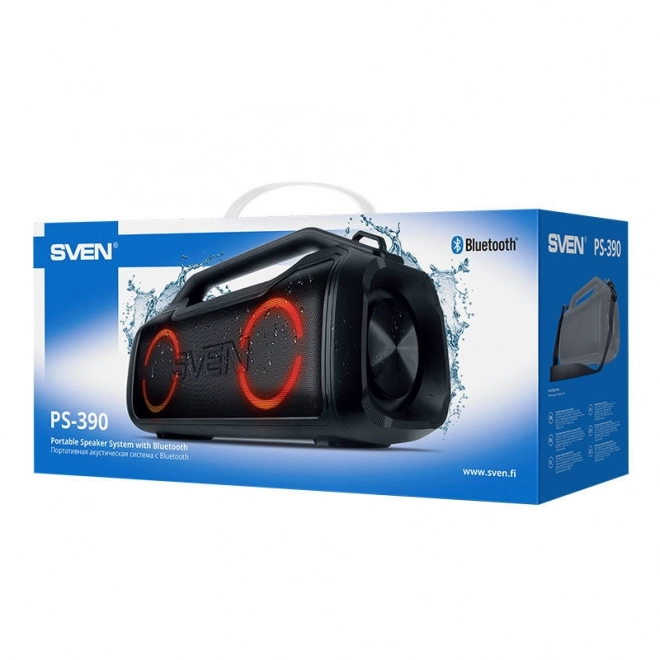 Bluetooth luidspreker SVEN PS-390 waterdicht 50W zwart