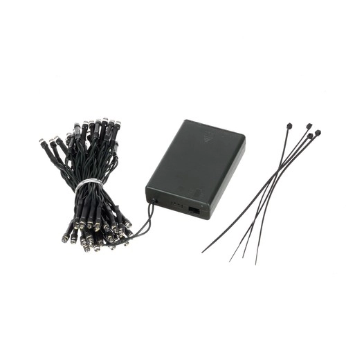 Kerstslinger / decoratie 2,7 m met LED-lampjes Ruhhy 22322