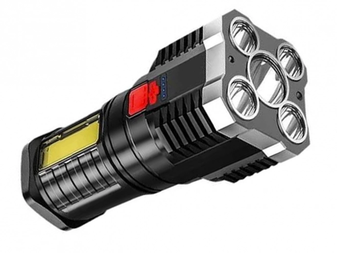 Leistungsstarke LED-Camping-Taschenlampe mit Akku