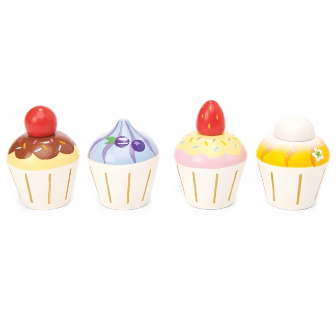 Houten cupcakes Le Toy Van Honeybake